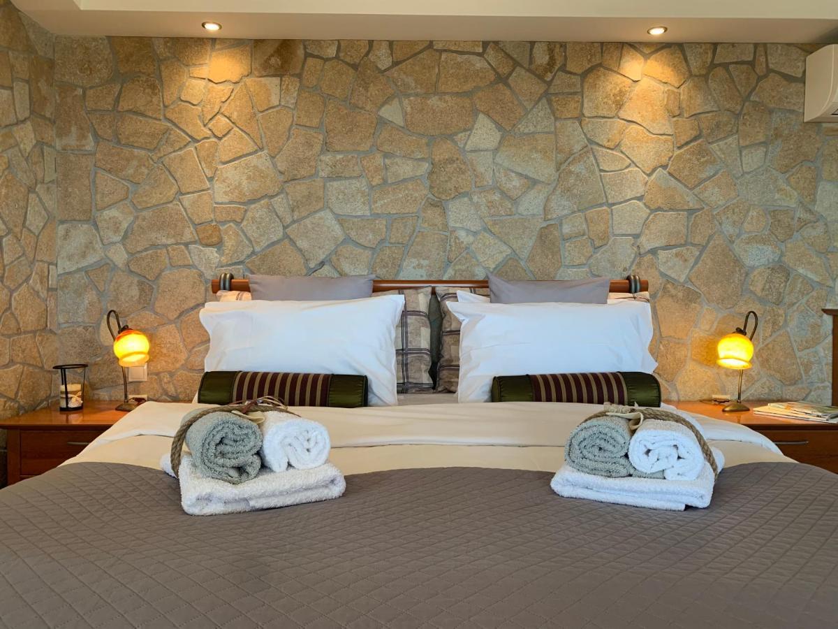 Апартаменты Doormat# Wait 'N Sea, Jacuzzi, Luxury Stone House Эпаноми Экстерьер фото