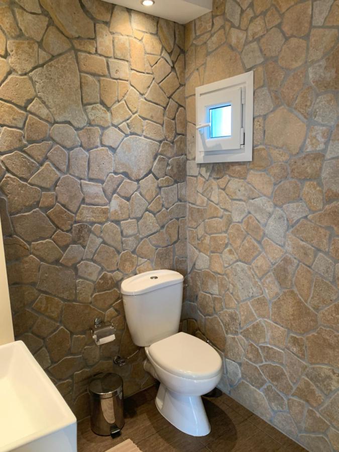 Апартаменты Doormat# Wait 'N Sea, Jacuzzi, Luxury Stone House Эпаноми Экстерьер фото