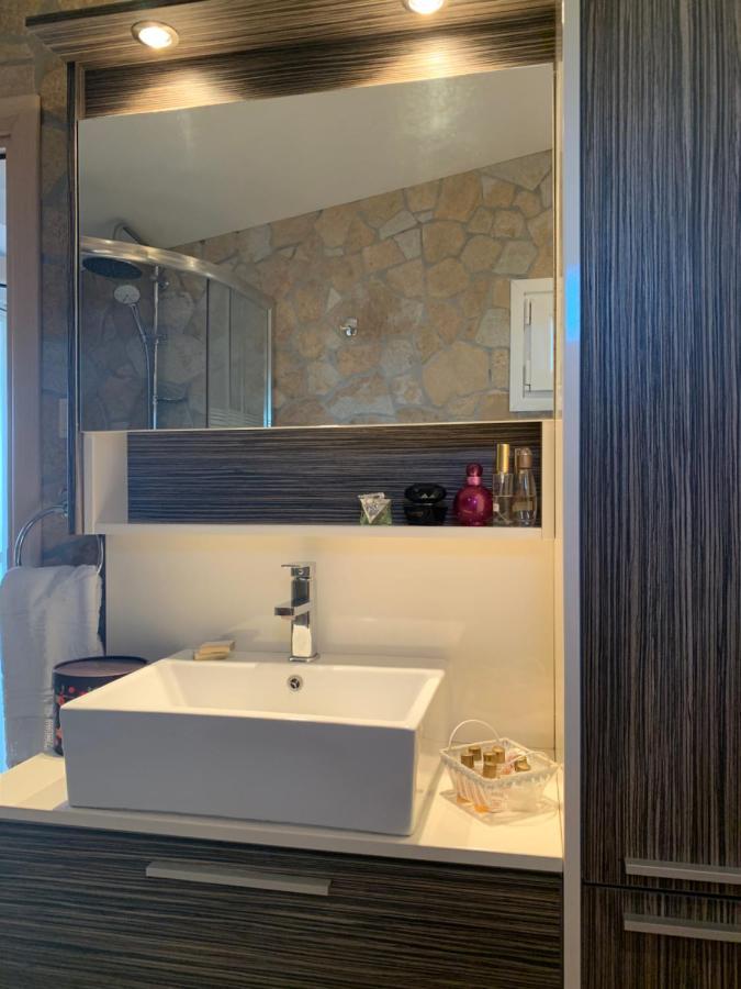 Апартаменты Doormat# Wait 'N Sea, Jacuzzi, Luxury Stone House Эпаноми Экстерьер фото